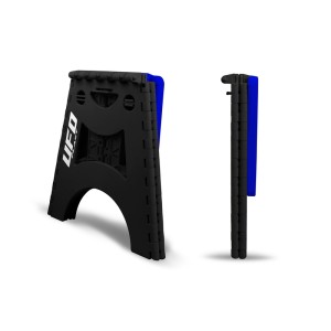 Caballete plegable UFO Mecha azul