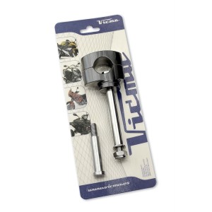 Torreta sujecion manillar negra mate exc V PARTS