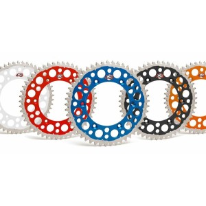 RENTHAL Twinring Aluminium Ultra-Light Self-Cleaning Hard Anodized ...