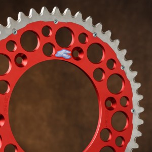 Corona aluminio doble compuesto RENTHAL ultra ligera 520