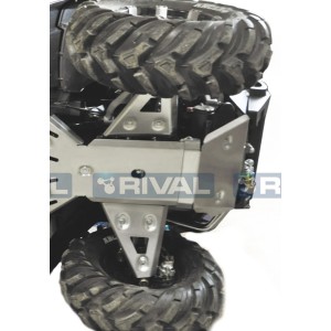 RIVAL Complete skid plate kit - Aluminium CF Moto CForce 800/820