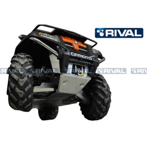 RIVAL Complete skid plate kit - Aluminium CF Moto CForce 800/820