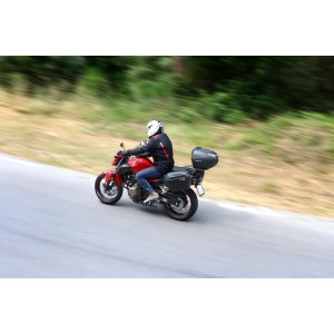 Baúl SHAD SH34 Tapa Carbono