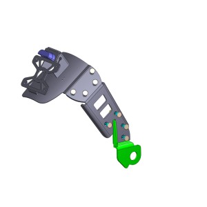 Portamatrículas a la rueda Suzuki GSX-S750 negro