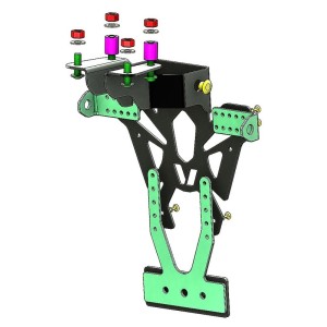 Portamatriculas V Parts Kawasaki Z800