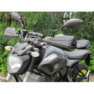 Soportes de aluminio Barkbusters Fijación de doble anclaje Color negro