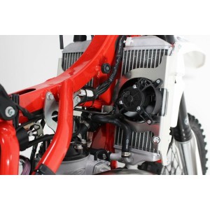 Protectores de radiador AXP aluminio/rojo Beta RR250/300