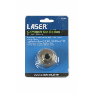 Vaso para tuercas de árbol de levas Ducati 28mm