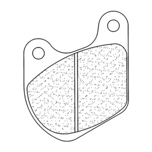 Juego de pastillas sinterizadas CL BRAKES (2718A3+)