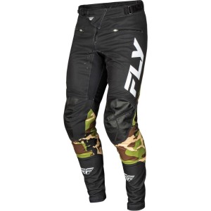 Pantalón infantil MTB FLY RACING Rayce - Negro / Camo