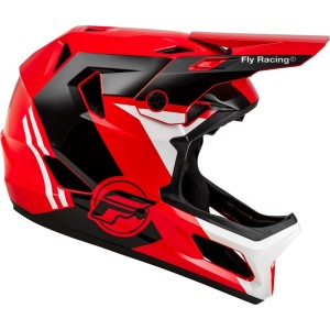 Casco MTB FLY RACING Rayce - Rojo / Negro / Blanco