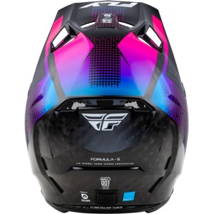 Casco FLY RACING Formula S Carbon Protocol - Carbono negro / Azul /...