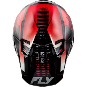 Casco FLY RACING Formula S Carbon Protocol - Carbono negro / Rojo