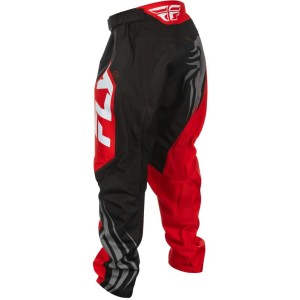 Pantalón infantil FLY RACING F-16 - Negro / Rojo / Blanco