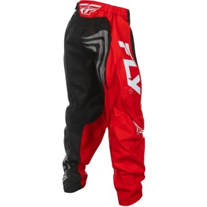 Pantalón infantil FLY RACING F-16 - Negro / Rojo / Blanco