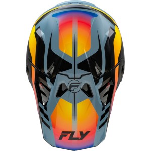 Casco FLY RACING Formula CP Krypton - Gris / Negro / Electric Fade