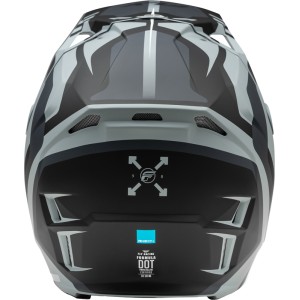 Casco FLY RACING Formula CP Krypton - Gris Mate / Negro