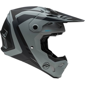 Casco FLY RACING Formula CP Krypton - Gris Mate / Negro