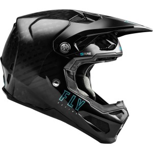 Casco FLY RACING Formula S Carbon Solid - Negro