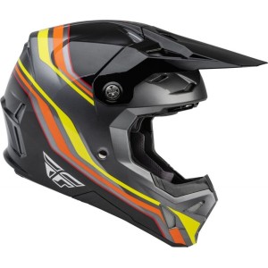 FLY RACING Formula CP S.E. Speeder Helmet Black/Yellow/Red XL