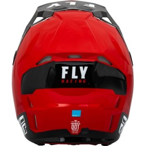 Casco FLY RACING Formula CP Slant - Rojo / Negro / Blanco