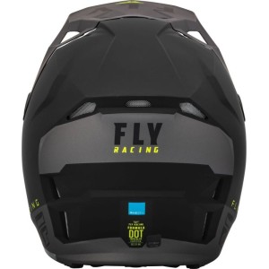 FLY RACING Formula CP Slant Helmet Matte Black/Grey/Hi-Vis
