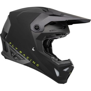 FLY RACING Formula CP Slant Helmet Matte Black/Grey/Hi-Vis