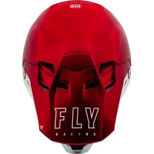 FLY RACING Formula CC Centrum Helmet Metallic Red/White MD