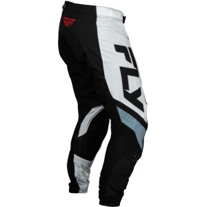 Pantalón FLY RACING Lite - Negro / Blanco / Denim Grey