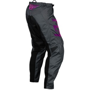 Pantalón infantil FLY RACING F-16 - Gris / Antracita / Rosa
