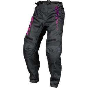 Pantalón infantil FLY RACING F-16 - Gris / Antracita / Rosa