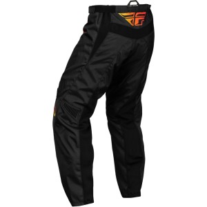 Pantalón infantil FLY RACING F-16 - Negro / Amarillo / Naranja