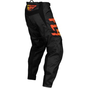 Pantalón infantil FLY RACING F-16 - Negro / Amarillo / Naranja