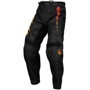 Pantalón infantil FLY RACING F-16 - Negro / Amarillo / Naranja