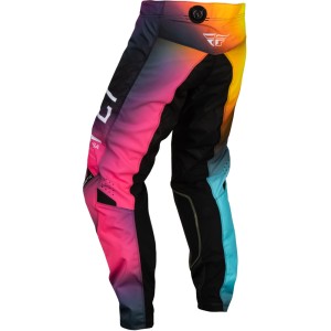 Pantalón infantil FLY RACING Kinetic Prodigy - Fucsia / Electric Bl...