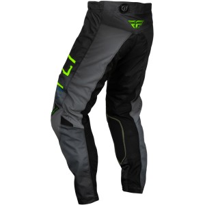 Pantalón infantil FLY RACING Kinetic Prodigy - Antracita / Verde Ne...
