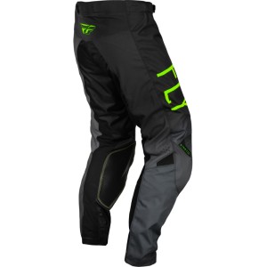 Pantalón infantil FLY RACING Kinetic Prodigy - Antracita / Verde Ne...