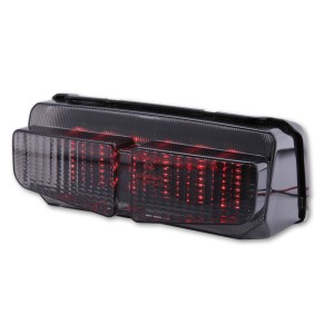 HIGHSIDER smart LED taillight with tinted glass, YAMAHA FZS 600 to 03