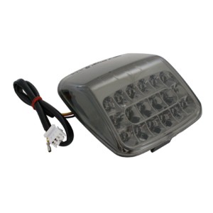 HIGHSIDER smart LED taillight, tinted glass and chrome reflector, H...