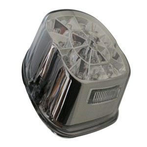 HIGHSIDER smart LED taillight, tinted glass and chrome reflector, f...