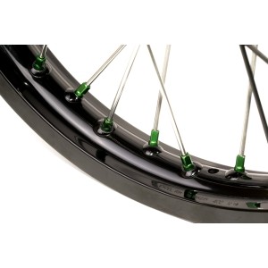 Juego de tuercas de radios HAAN WHEELS - verde