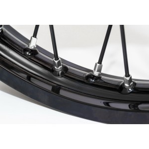 Juego de tuercas de radios HAAN WHEELS - plata