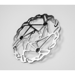 Disco de freno bici BRAKING S3 Batfly ondulado semi-flotante Ø220mm IS