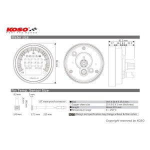 Marcador KOSO DL-04 - BMW R Nine T