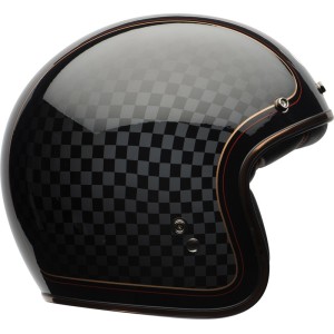 Casco BELL CUSTOM 500 RSD Check It Negro brilante/Oro