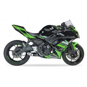 Escape completo IXIL Hyperlow acero inoxidable negro / aluminio pul...