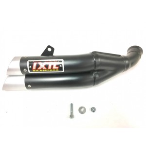 Silenciador IXIL Dual Hyperlow L3XB acero inoxidable negro / alumin...