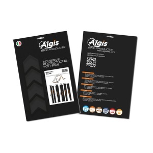 Kit adhesivos protectores cuadro ALGIS brillo Gravel/Carretera negro