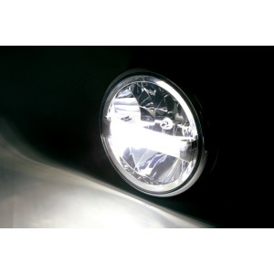 Faro delantero LED HIGHSIDER British-Style Tipo 4 (montaje lateral)