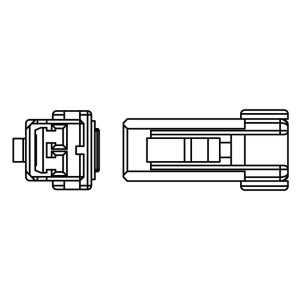 Cable adaptador para mini intermitentes HIGHSIDER - Harley Davidson